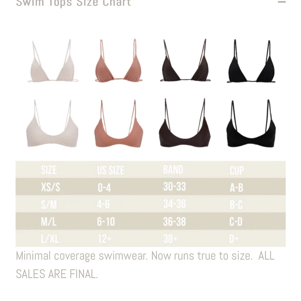 DAVIS ACTIVE Triangle Swim Top - Picture 7 of 7